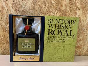 【未開栓】 SUNTORY WHISKY ROYAL サントリーウイスキー ローヤル SR-01 720ml 43％ 古酒 未開栓 箱付き