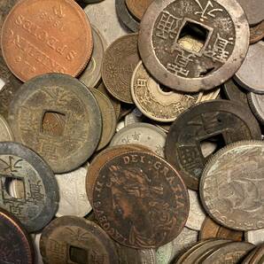 【1円スタート】日本 外国 古銭 雑銭 おまとめ 大型貨幣 コイン ヨーロッパ アメリカ 銀貨 大量 身辺整理品の画像9