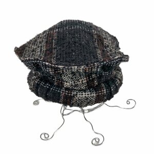 SASQUATCHfabrix.(サスクワァッチファブリックス) TWEED ORIENTAL BERET 中古 古着 0144