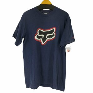 fox(フィックス) MADE IN USA フロントラバープリントTシャツ メンズ import：M 中古 古着 0403