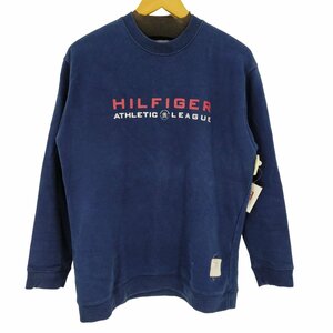 TOMMY HILFIGER(トミーヒルフィガー) ロゴプリントスウェットプルオーバー メンズ XL 中古 古着 0403