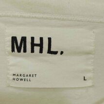 MHL. MARGARET HOWELL(エムエイチエル マーガレットハウエル) ロゴプリント ポケT ク 中古 古着 0509_画像6