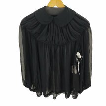 COMME des GARCONS(コムデギャルソン) AD2021 21AW ギャザーシアーシャツ レデ 中古 古着 0704_画像1
