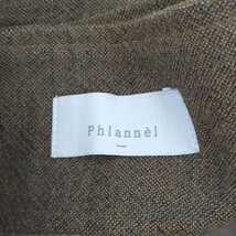 Phlannel(フランネル) リネン混 ウール混 巻きスカート レディース 0 中古 古着 0914_画像6