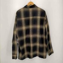 CALTOP(キャルトップ) USA製 オンブレチェック L/Sシャツ メンズ import：XL 中古 古着 0304_画像2