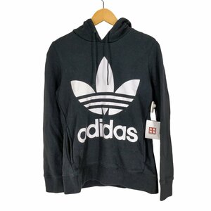 adidas(アディダス) オリジナルロゴプルオーバーパーカー レディース JPN：M 中古 古着 0446