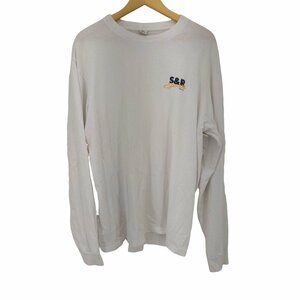 SPORTY& RICH(スポーティーアンドリッチ) ロゴプリント L/S カットソー メンズ JPN 中古 古着 0251