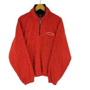 WEATHERPROOF(ウェザープルーフ) フロント刺繍ハーフジップフリースジャケット メンズ impo 中古 古着 0244