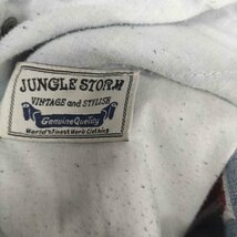 JUNGLE STORM(ジャングルストーム) ワッペン パッチワーク ジップフライ デニム パンツ メン 中古 古着 0706_画像6