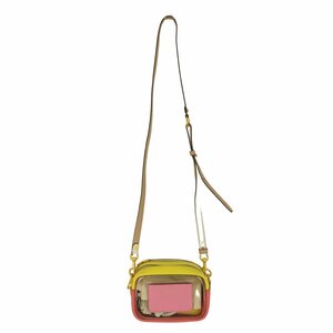 TORY BURCH(トリーバーチ) Perry PVC Mini Bag ペリーボンベ クリア ミニバッ 中古 古着 0906