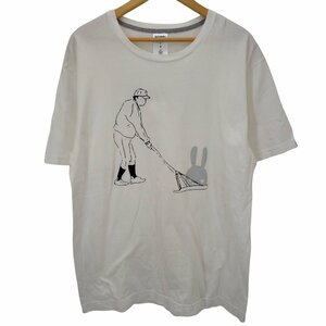 CUNE(キューン) とんぼプリントロングTシャツ メンズ XL 中古 古着 1044