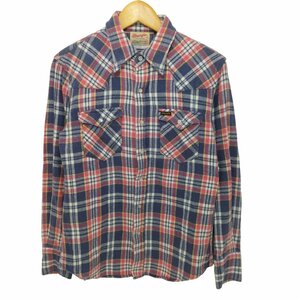 Wrangler(ラングラー) ウエスタンネルシャツ メンズ M 中古 古着 1024