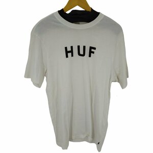 HUF(ハフ) S/S フロントロゴカットソー メンズ import：M 中古 古着 0226