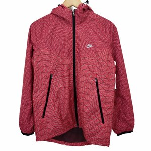 NIKE(ナイキ) 総柄プリントフルジップパーカー メンズ L 中古 古着 0242