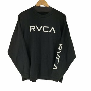 RVCA(ルーカ) ロゴプリント クルーネックL/Sカットソー メンズ JPN：S 中古 古着 0404