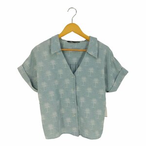 ZARA(ザラ) RUSTIC CROPPED SHIRT クロップドシャツ レディース import：X 中古 古着 0802