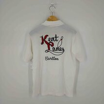 KINQ LOUIE(キングルイ) 鹿の子 ボーリングシャツ メンズ import：M 中古 古着 0924_画像2