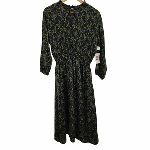 chocol raffine robe(ショコラフィネローブ) 花柄マキシワンピース レディース FREE 中古 古着 0943