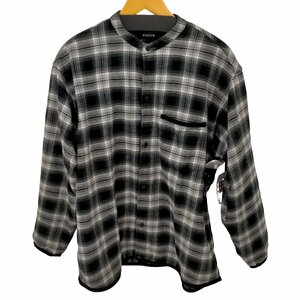 ZUCCa(ズッカ) 23SS チェック バンドカラー L/S シャツ メンズ JPN：M 中古 古着 0254