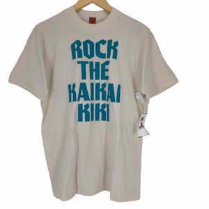 USED古着(ユーズドフルギ) ROCK THE KAIKAIKIKI クルーネックTシャツ メンズ JP 中古 古着 0347