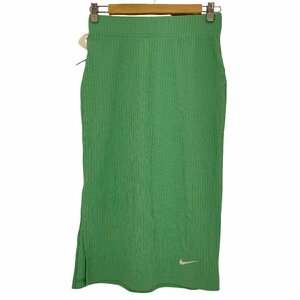 NIKE(ナイキ) RIB JRSY SKIRT リブスカート スウォッシュ刺繍 レディース JPN：M 中古 古着 0345