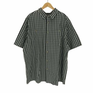 KINGSIZE(キングサイズ) ビッグサイズ チェック S/S シャツ メンズ 2XL TALL 中古 古着 0906