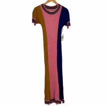 Henrik Vibskov(ヘンリックヴィブスコブ) TRICOLOR RIBBED KNIT DRES 中古 古着 0646_画像1