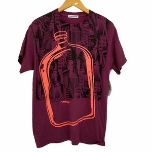 FLAGSTUFF(フラッグスタフ) Bottled city Tee 2 メンズ import：M 中古 古着 0709