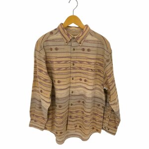 cabelas(カベラス) 90S ネイティブ柄 L/S BDシャツ メンズ JPN：L 中古 古着 0805