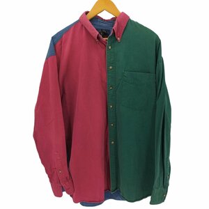 USED古着(ユーズドフルギ) APPAREL WORKSHOP マルチカラー 切替 コットン L 中古 古着 0925