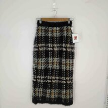 AZUL by moussy(アズールバイマウジー) 20AW BIG CHECK SHAGGY BUTT 中古 古着 1244_画像2