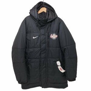 NIKE(ナイキ) 前面ロゴ ナイロン 中綿ジャケット メンズ JPN：XL 中古 古着 0642