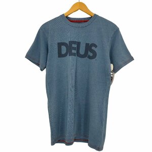 DEUS(デウス) ALL CAPS INDIGO TEE メンズ import：S 中古 古着 0704