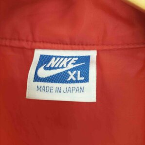 NIKE(ナイキ) 70-80S 日本製 青タグ ロゴ プリント ジップアップ ナイロン ジャケット メン 中古 古着 1026の画像6