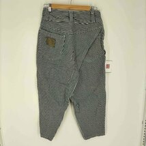 I.S. ISSEY MIYAKE(アイエスイッセイミヤケ) 80-90S ヒッコリー 変形 サイドジップ 中古 古着 1002_画像2