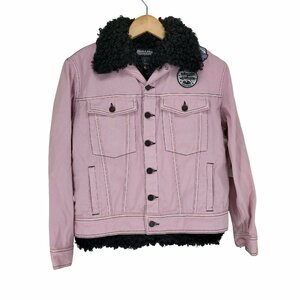 PINKO(ピンコ) DREAMon MOUNTAIN ワッペンボアブルゾン ジャケット レディース 3 中古 古着 1118