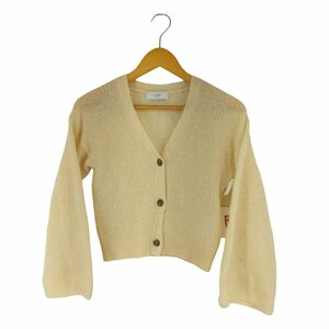 SLOBE IENA(スローブイエナ) MOHAIR CROP CARDIGAN レディース FREE 中古 古着 0222