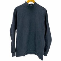 CAMBER(キャンバー) USA製 L/S モックネックTシャツ メンズ JPN：L 中古 古着 0335_画像1