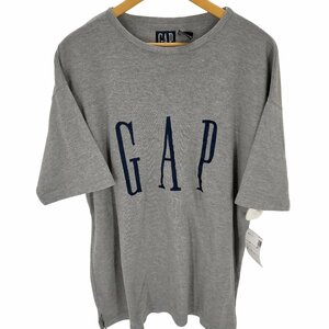 Gap(ギャップ) 90s OLD 韓国製 ブランドロゴ刺繍Tシャツ メンズ JPN：L 中古 古着 0423