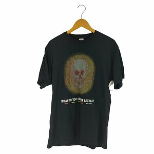 PORT and COMPANY(ポートアンドカンパニー) スカルプリントクルーネックTシャツ メンズ J 中古 古着 0703