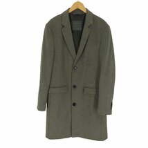 ZARA MAN(ザラマン) ウールタッチ チェスターコート メンズ import：L 中古 古着 0336_画像1