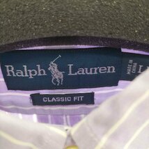RALPH LAUREN(ラルフローレン) CLASSIC FIT ストライプボタンダウンシャツ メンズ 中古 古着 0411_画像6