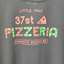 BAMBOO SHOOTS(バンブーシュート) 37st PIZZERIA プリント 半袖Tシャツ メンズ 中古 古着 0723_画像5