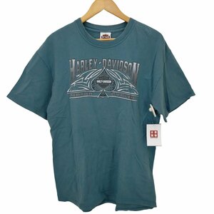 HARLEY DAVIDSON(ハーレーダヴィットソン) 00S メキシコ製クルーネックプリントTシャツ 中古 古着 0843