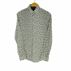 ZARA(ザラ) SLIM FIT 花柄 L/S シャツ メンズ import：S 中古 古着 1025