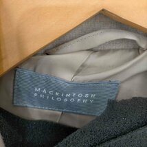 MACKINTOSH PHILOSOPHY(マッキントッシュフィロソフィー) チェスターコート ロング シ 中古 古着 0303_画像6