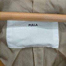 TOGA PULLA(トーガプルラ) 18AW サイドジップトレンチコート レディース 40 中古 古着 0906_画像6