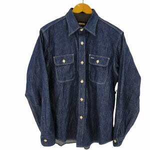 SUGAR CANE(シュガーケーン) LOT.SC27852 BLUE DENIM WORK SHIRT 中古 古着 0125