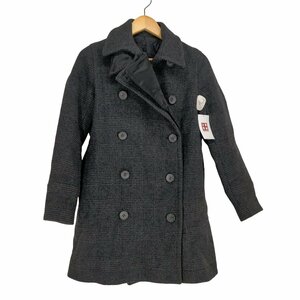 THE RERACS(ザリラクス) 17AW Pコート ピーコート アウター 中綿 グレンチェック ロング 中古 古着 0231