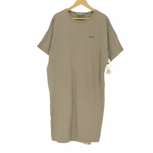 Americana(アメリカーナ) ロゴ プリント クルーネック S/S ワンピース レディース 表記無 中古 古着 0238